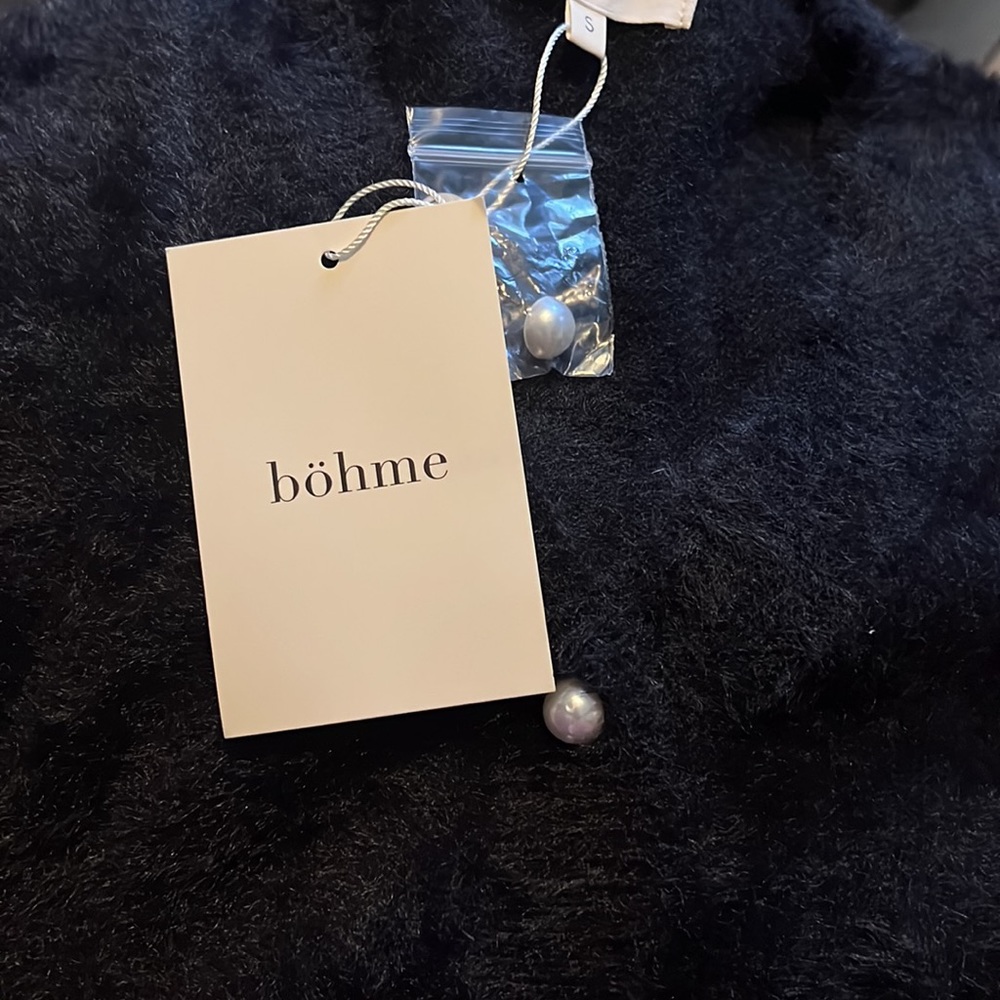 Bohme EMERSON SWEATER IN BLACK - Picture 6 of 6